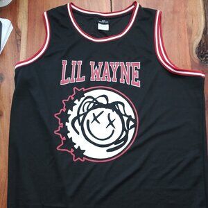 Lil Wayne Black Graphic Tank Top